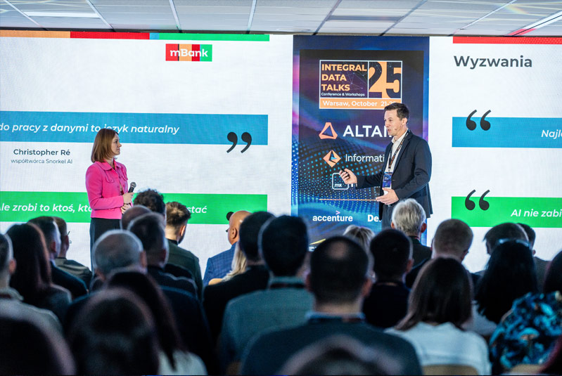 Integral Data Talks 2025 — widok sali