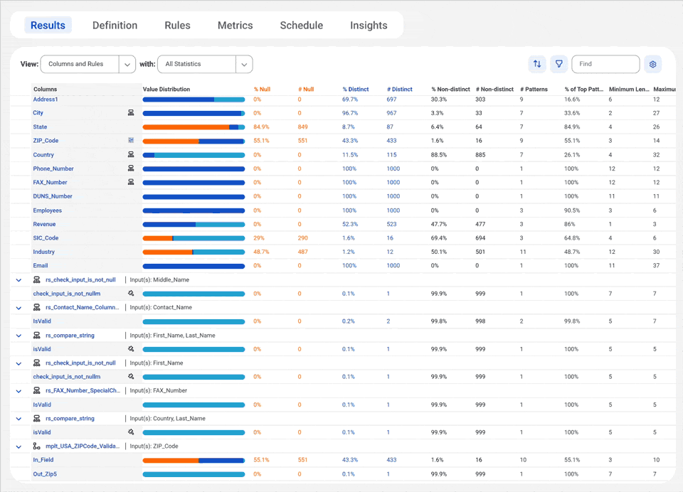 Czyszczenie i standaryzacja danych - Informatica Data Quality